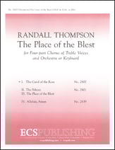 Carol of the Rose SSA choral sheet music cover